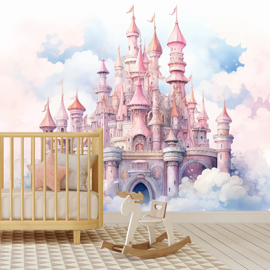 Baby Nursery Water - Aangepaste behang Home Decor Peel en