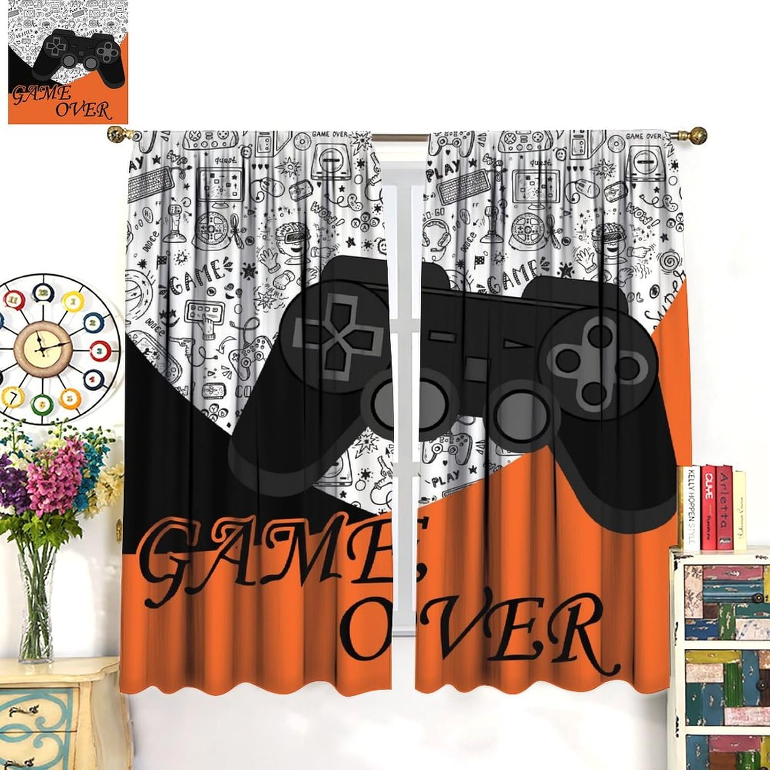 Baby Nursery Videos - Gamer Gordijnen Kinderen Jongen Slaapkamer, Video