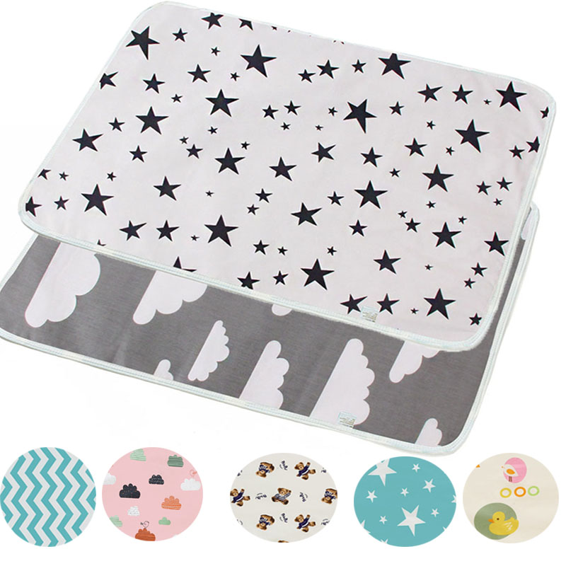 Baby Mattress Waterproof - Waterdichte Herbruikbare Pasgeboren Baby Luier Aankleedmatten