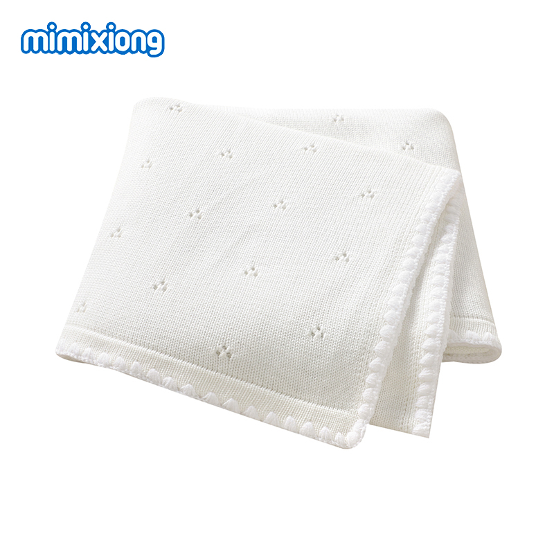 Baby Nursery Bedding - 100*80 cm Baby Katoenen Dekens Gebreide