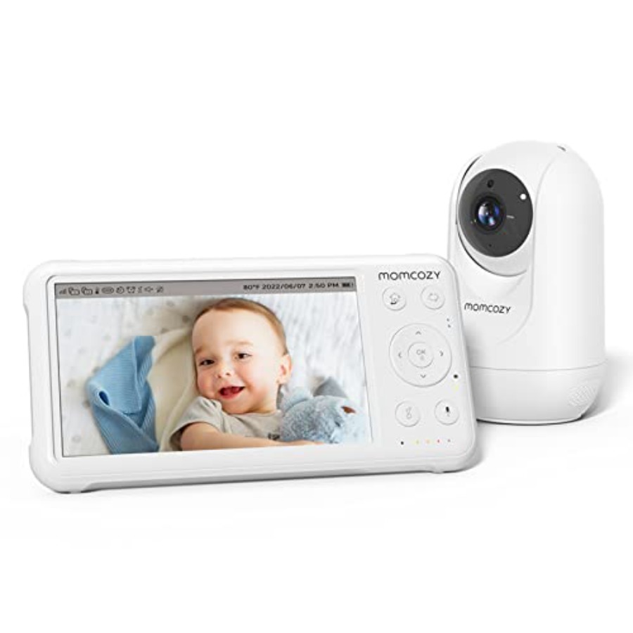 Baby Nursery Videos - Video-babyfoon, 1080P 5 HD-babyfoon met kunststof