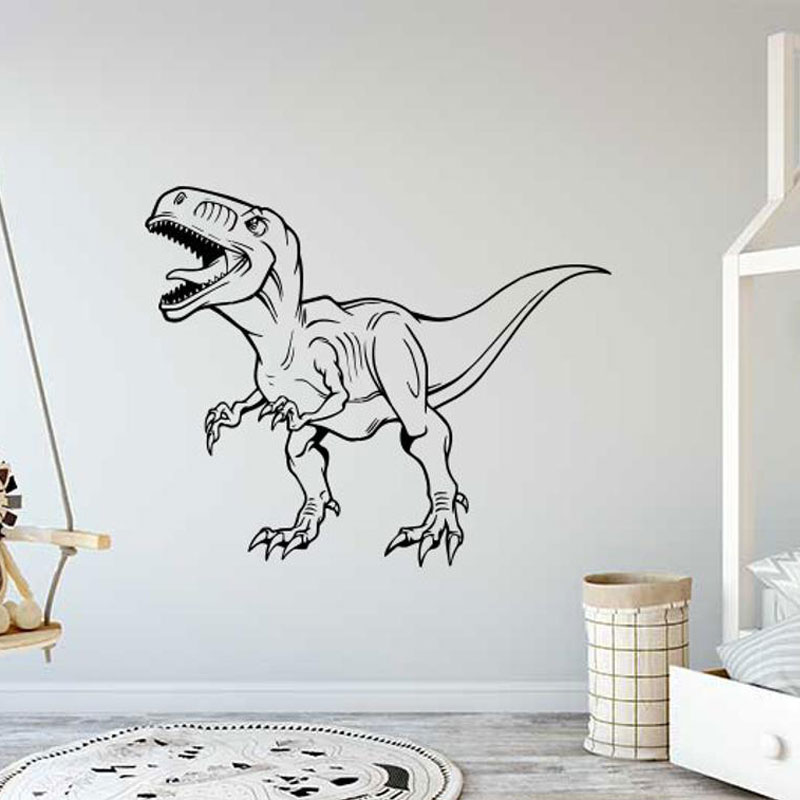Baby Nursery Wallpaper - Dinosaurus Dino T-Rex Dier Kinderkamer Muursticker