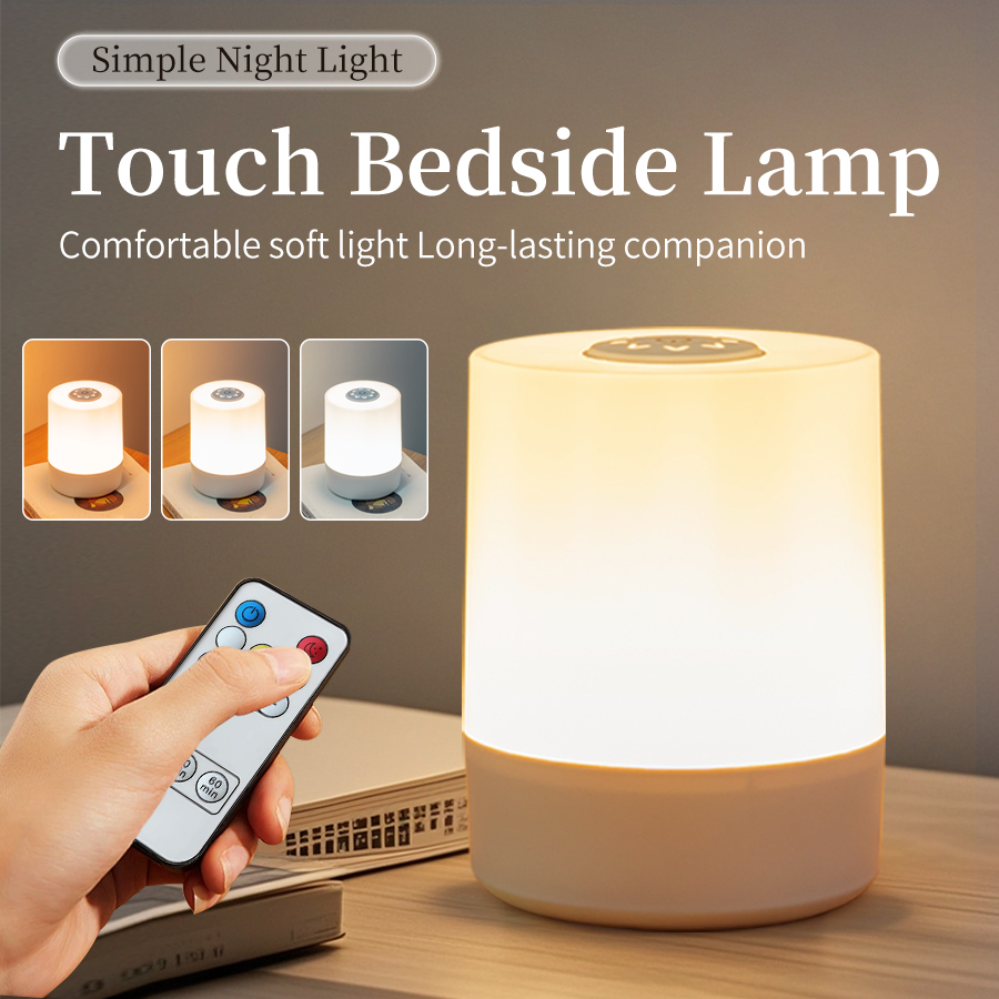 Baby Nursery Equipment - Oplaadbaar led-nachtlampje met afstandsbediening Timing Dimbare
