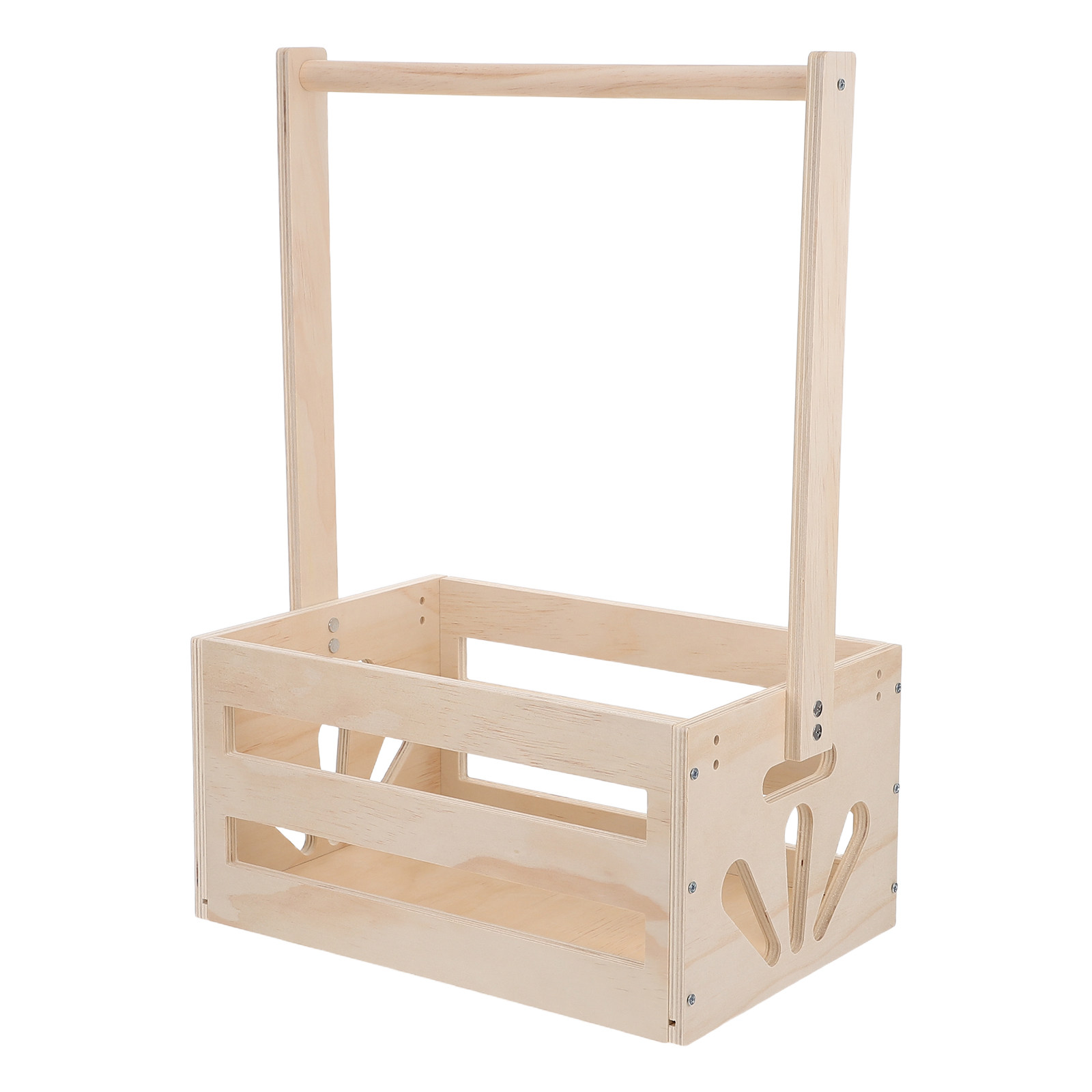 Closet Organizer Baby - Opbergkist voor babykamer met handvat, houten