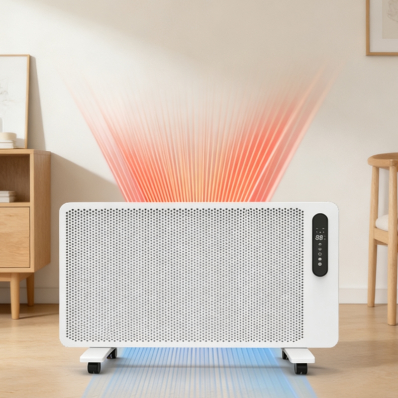 Baby Nursery In - Stille, stralende grafeen elektrische kachel met