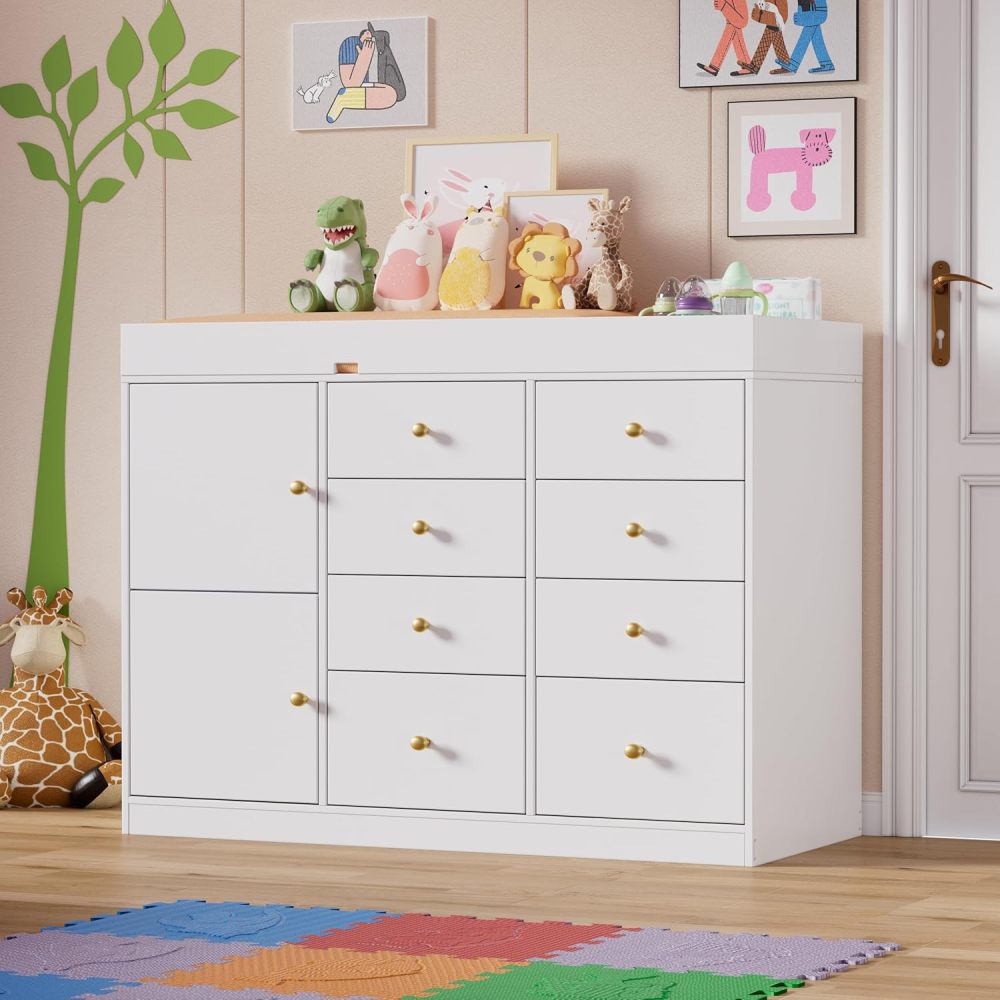 Baby Classic commode met 8 lad - Baby Nursery Dresser recensie en prijs