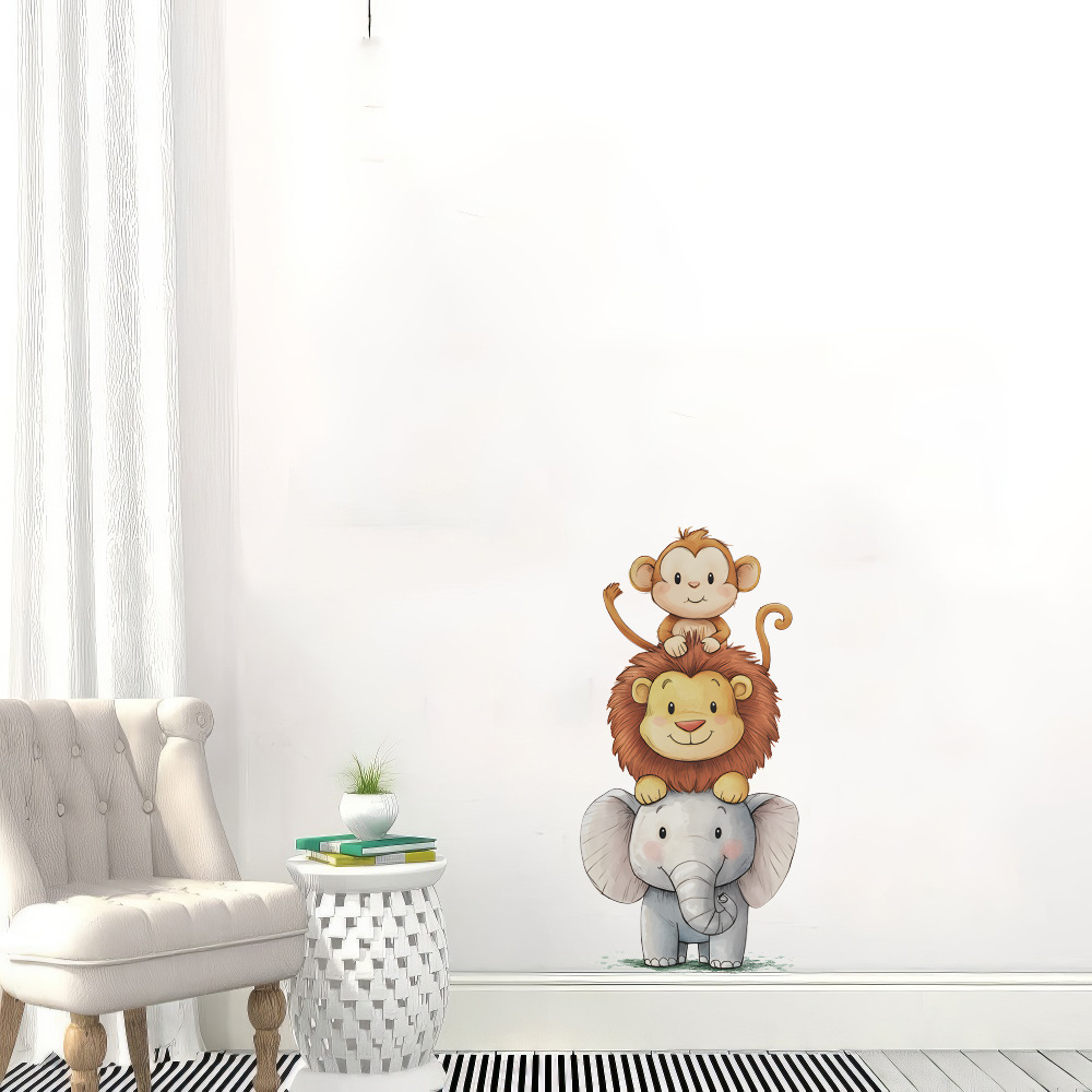 Leuke bosdieren muurstickers v - Baby Nursery Wallpaper recensie en prijs