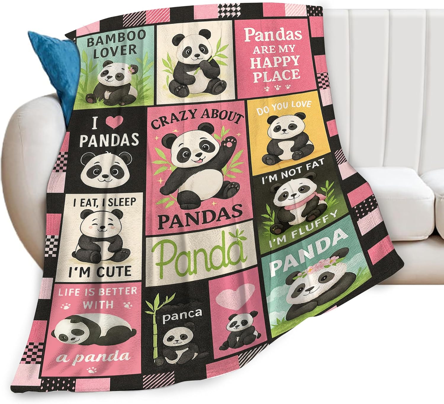Panda Deken Schattige Panda Go - Baby Nursery Bedding recensie en prijs