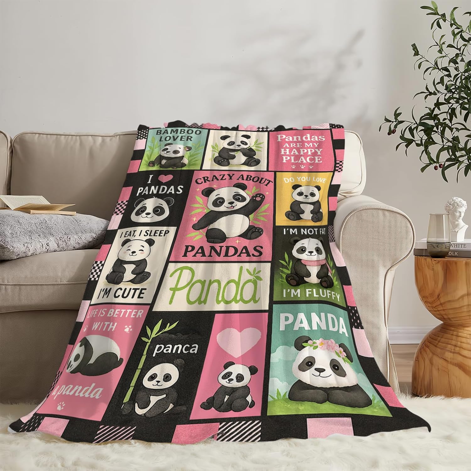 Panda Deken Schattige Panda Go - Baby Nursery Bedding recensie en prijs