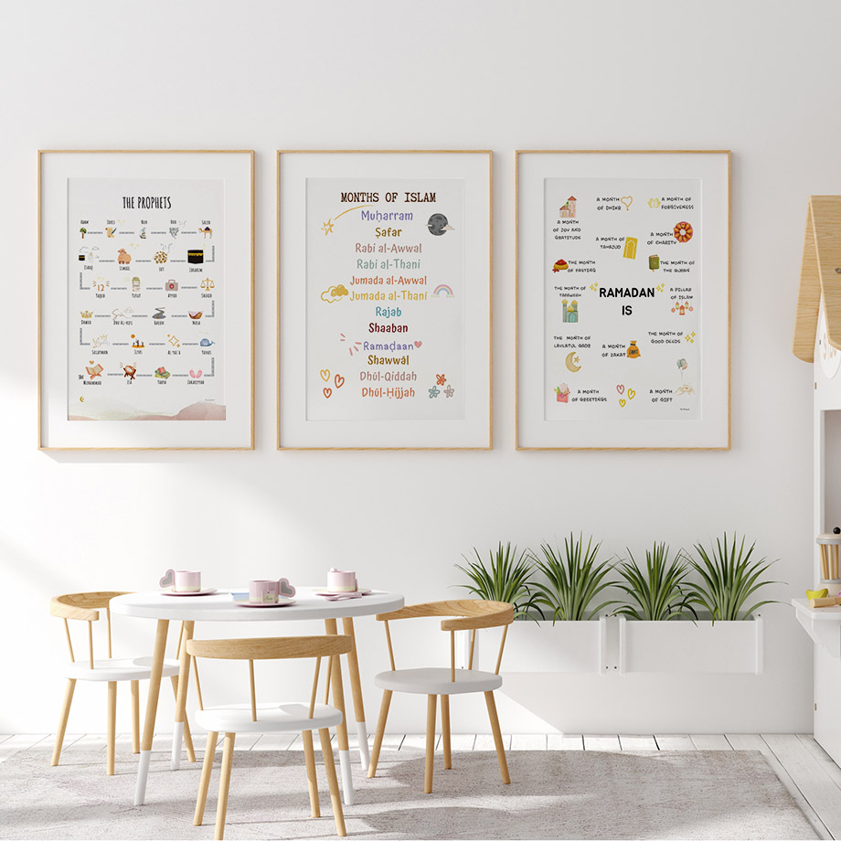 1 stuk frameloos Islamitisch A - Baby Nursery Paintings recensie en prijs