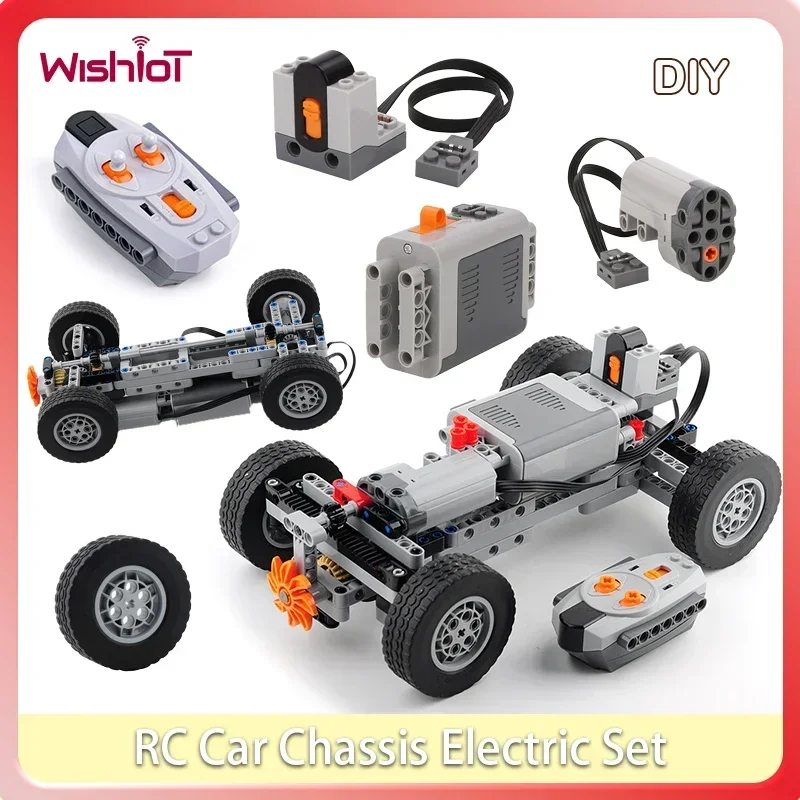4WD RC Auto Chassis Elektrisch - Lego Set Technic recensie en prijs