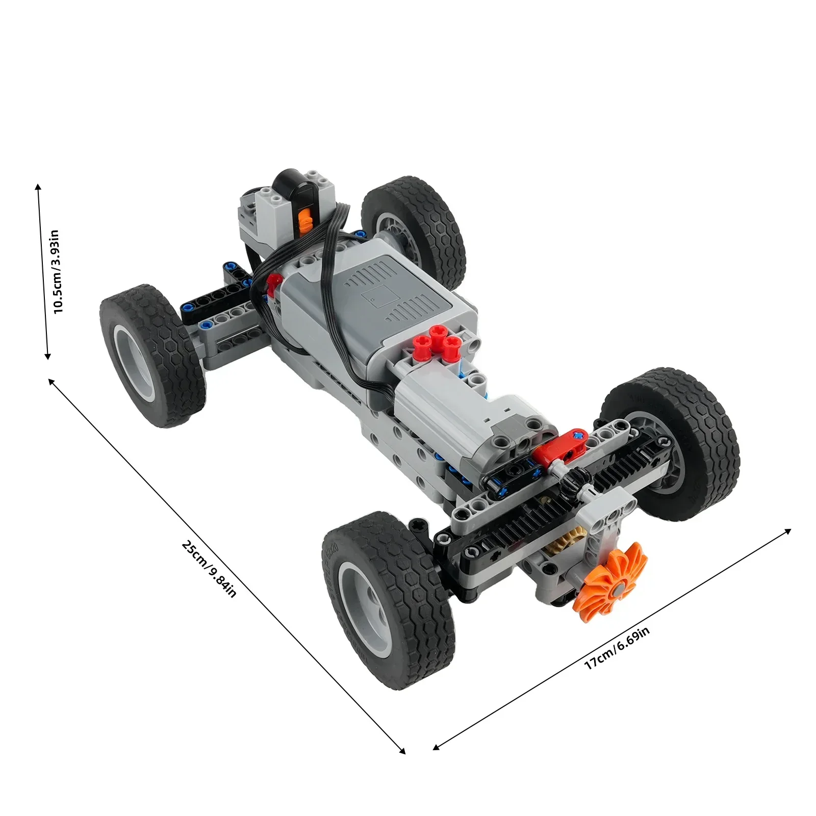 4WD RC Auto Chassis Elektrisch - Lego Set Technic recensie en prijs