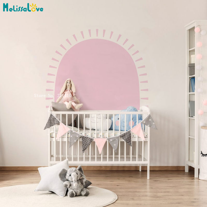 Half Zon Boho Muurstickers Abs - Baby Nursery Wallpaper recensie en prijs