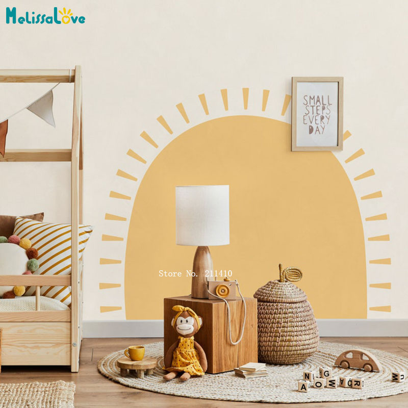 Half Zon Boho Muurstickers Abs - Baby Nursery Wallpaper recensie en prijs