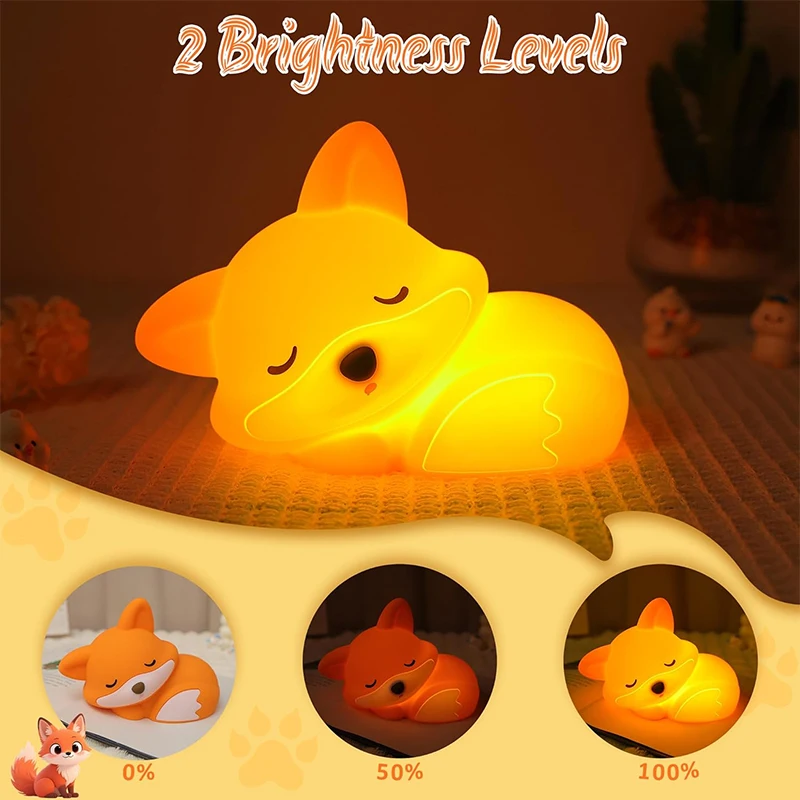 Schattig Vos Dieren Nachtlampj - Baby Nursery Equipment recensie en prijs
