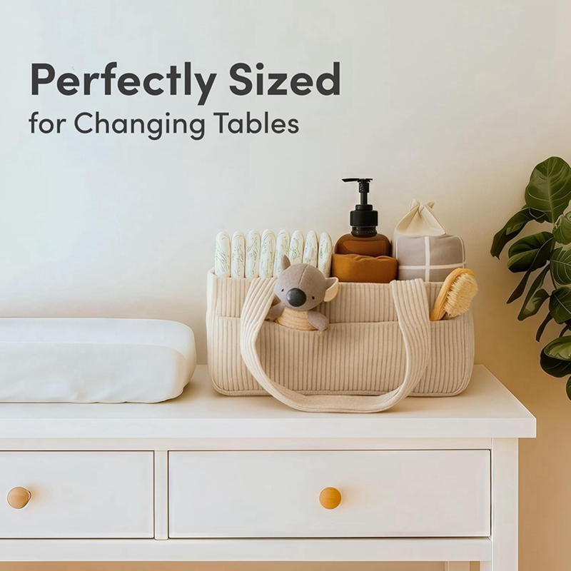 Luiersorganizer voor commode - - Baby Nursery Table recensie en prijs