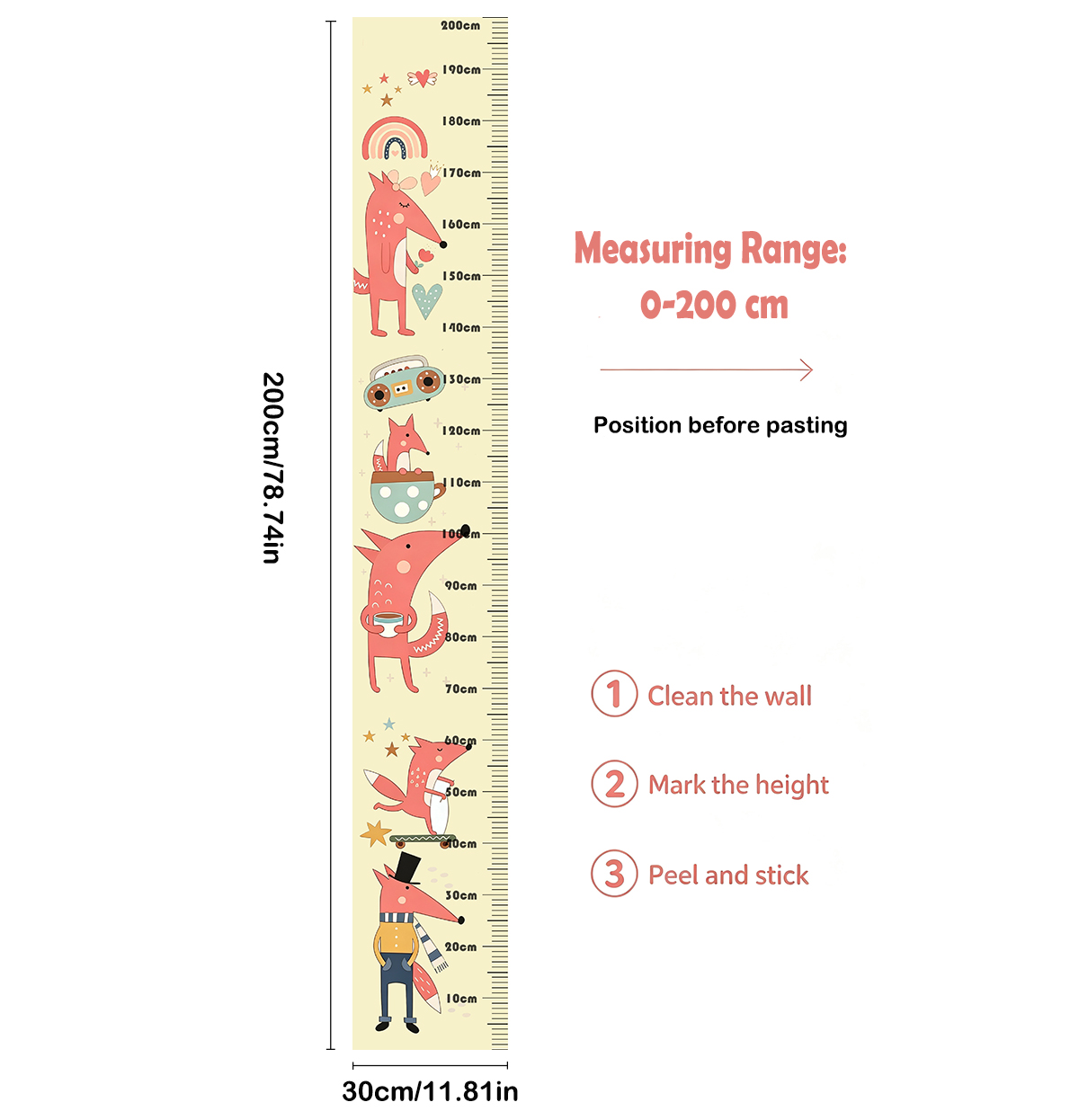 Schattige Dieren Vos Kinderen  - Baby Nursery Wall Decals recensie en prijs