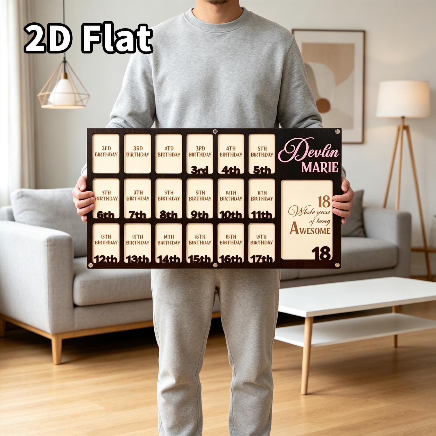 1Pc Custom Grade Fotolijst Hou - Baby Nursery In recensie en prijs