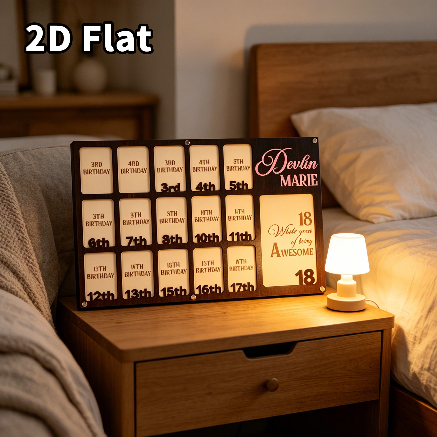 1Pc Custom Grade Fotolijst Hou - Baby Nursery In recensie en prijs