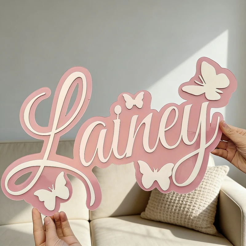 Gepersonaliseerde baby-naambor - Baby Nursery In recensie en prijs