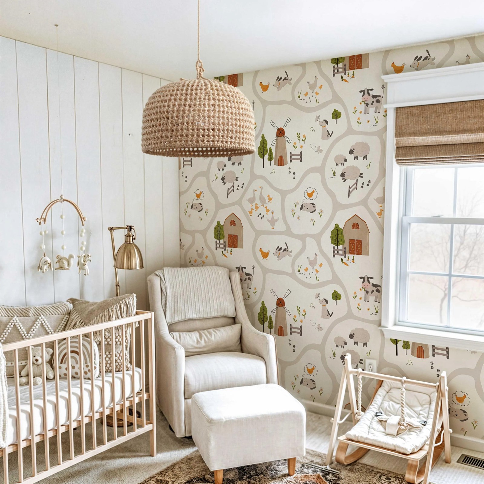 Leuke boerderijdieren kinderbe - Baby Nursery Water recensie en prijs