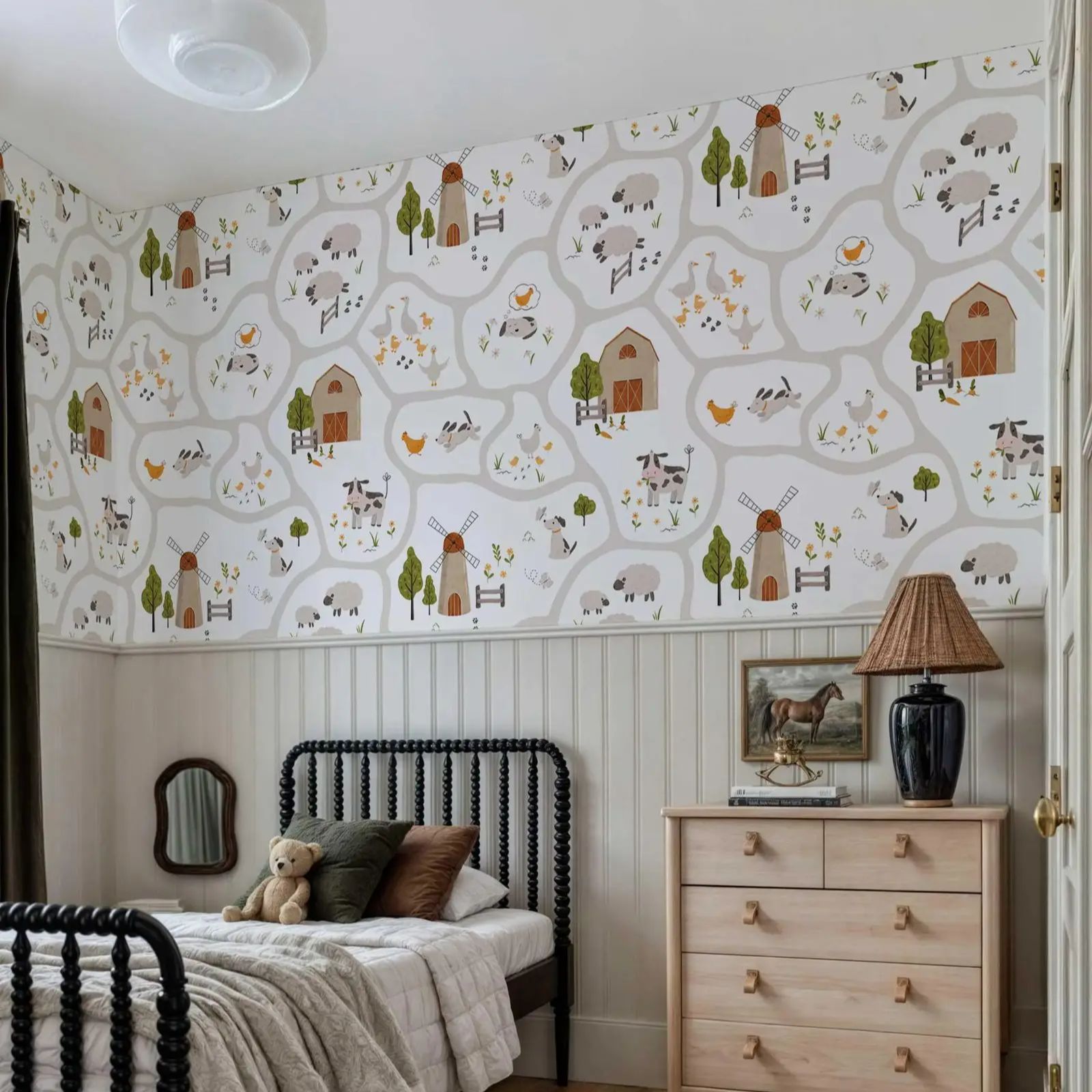 Leuke boerderijdieren kinderbe - Baby Nursery Water recensie en prijs