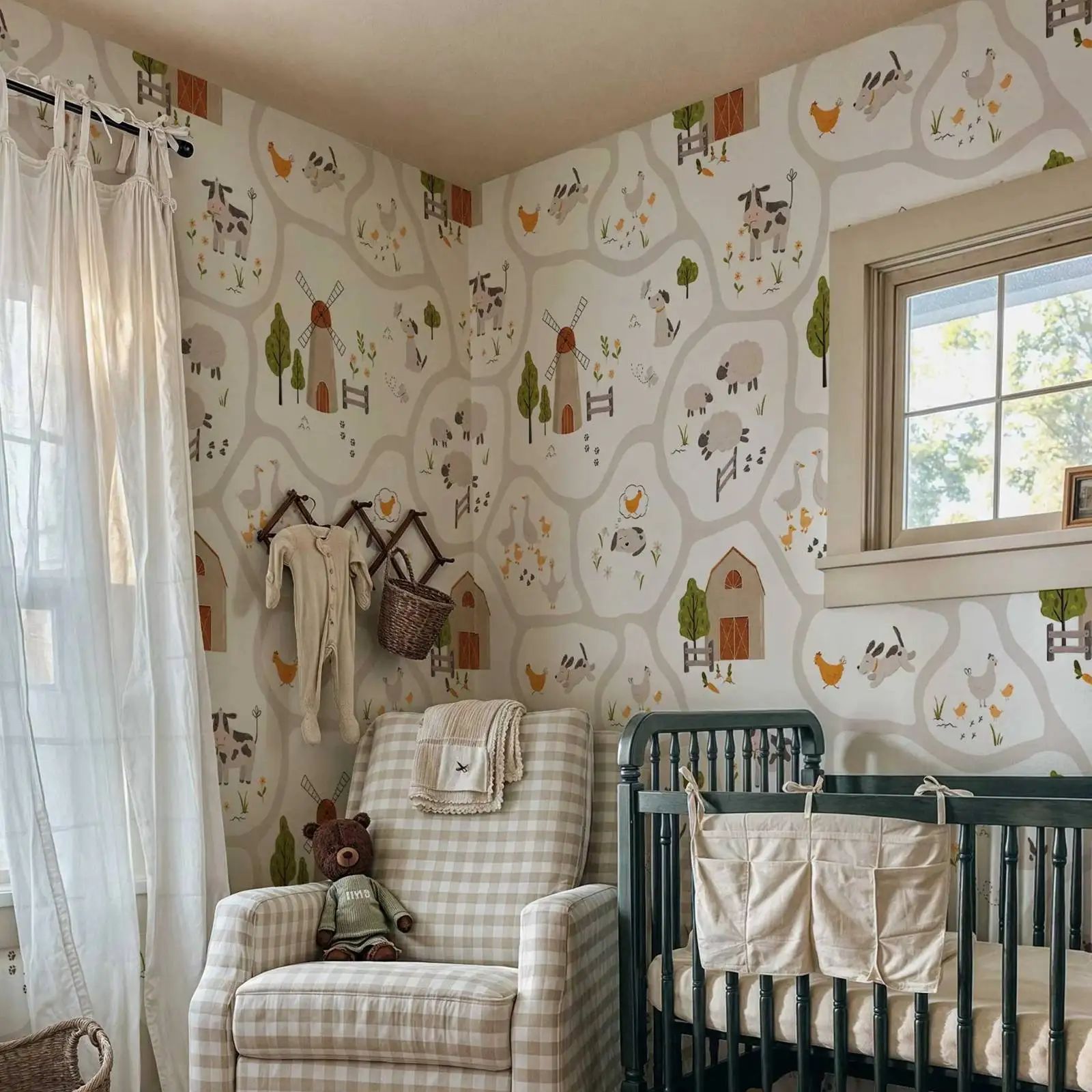 Leuke boerderijdieren kinderbe - Baby Nursery Water recensie en prijs