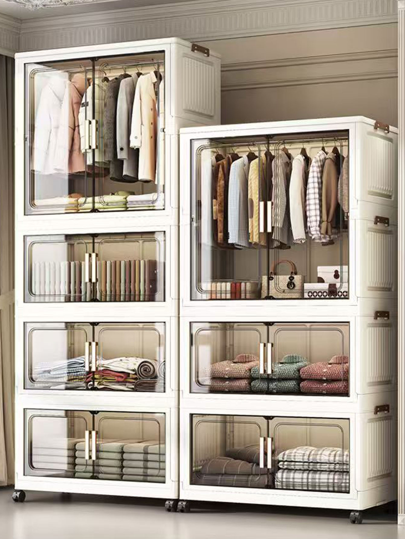 Verdikte meerlaagse plastic op - Closet Organizer Baby recensie en prijs