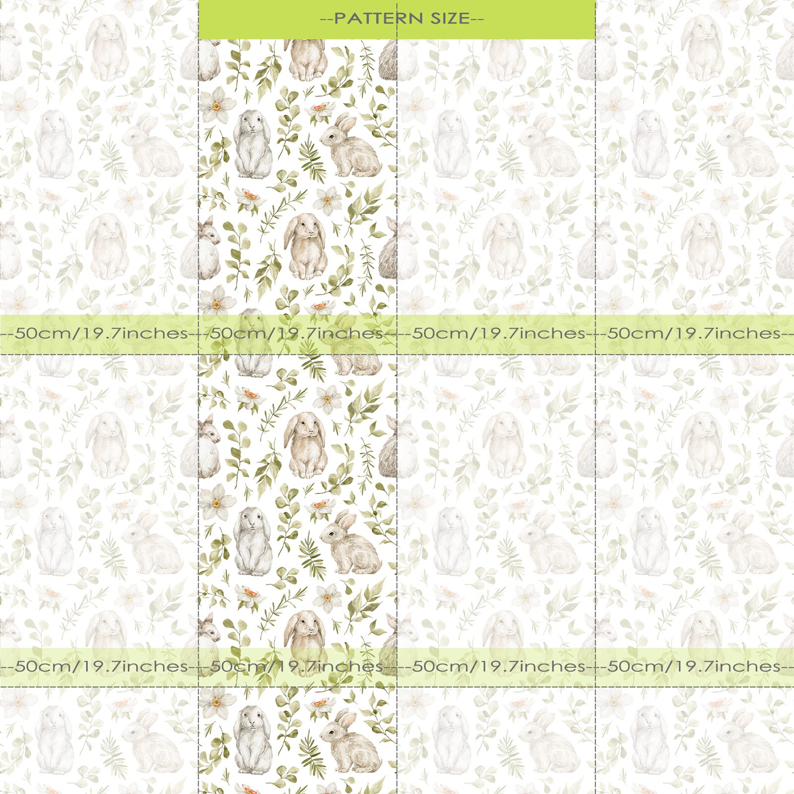 Konijntje behang kinderkamer b - Baby Nursery Water recensie en prijs