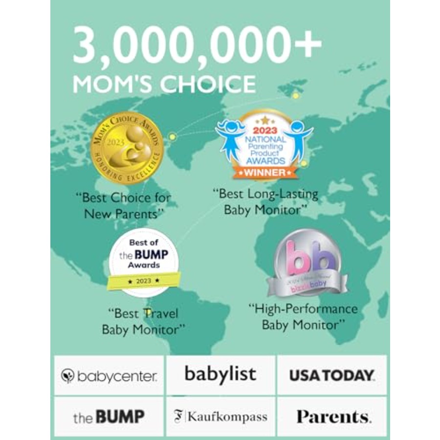 Video-babyfoon, 1080P 5 HD-bab - Baby Nursery Videos recensie en prijs