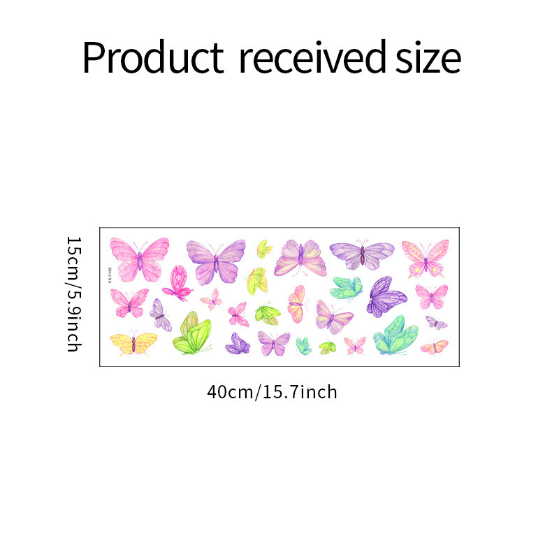 Romantische vlinder muursticke - Baby Nursery Wall Decals recensie en prijs
