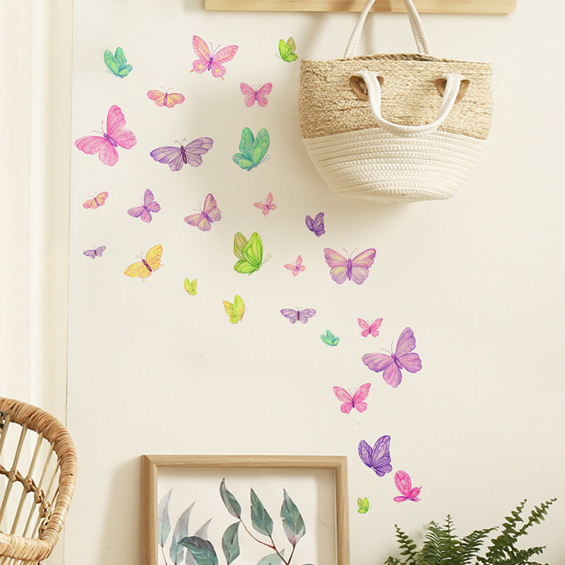 Romantische vlinder muursticke - Baby Nursery Wall Decals recensie en prijs