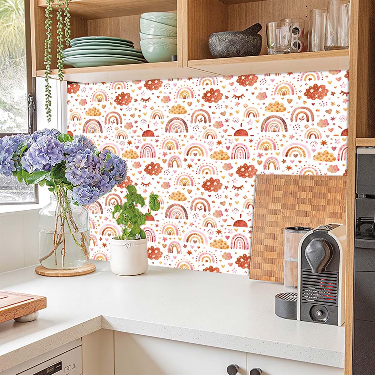 Regenboogbehang Peel and Stick - Baby Nursery Water recensie en prijs