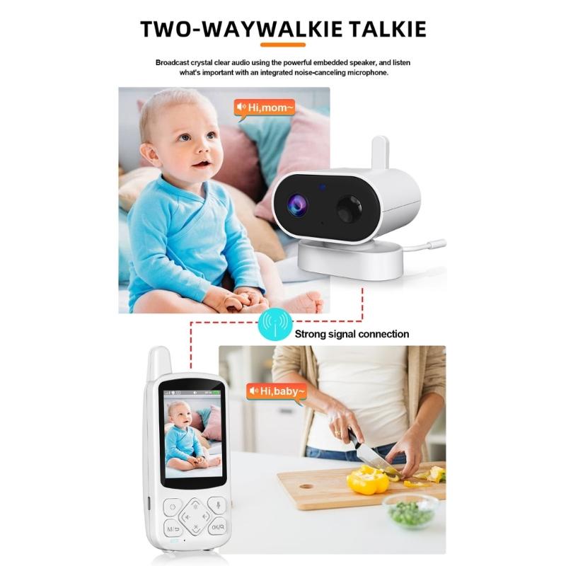 Video-babyfoon met 2,8-scherm, - Baby Nursery Videos recensie en prijs