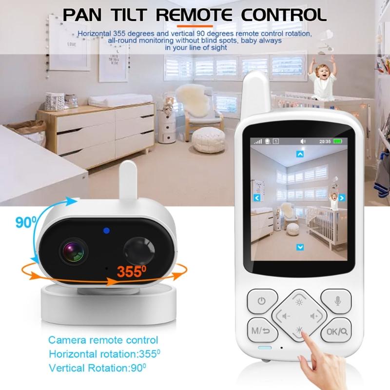 Video-babyfoon met 2,8-scherm, - Baby Nursery Videos recensie en prijs