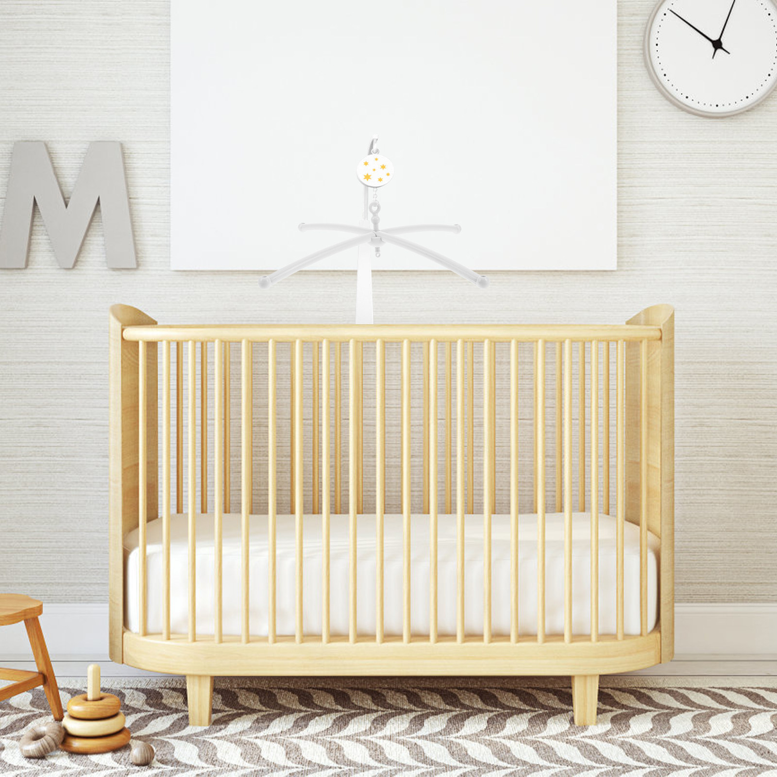 Babybedmobiel Kruisvormige Muz - Baby Nursery Equipment recensie en prijs