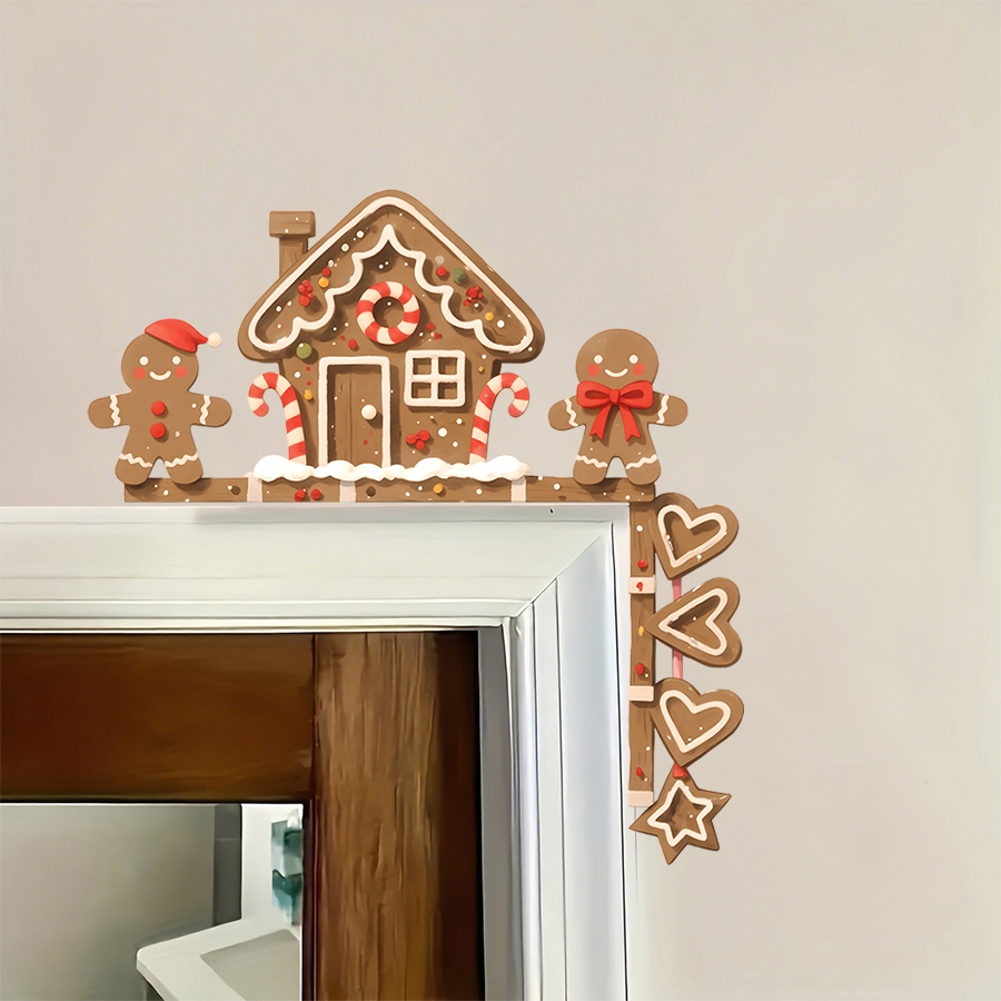 Peperkoekhuis & Man Kerst muur - Baby Nursery Wall Decals recensie en prijs