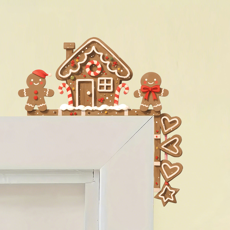 Peperkoekhuis & Man Kerst muur - Baby Nursery Wall Decals recensie en prijs