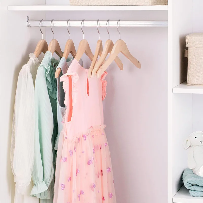 6 stks/set Cartoon Houten Baby - Closet Organizer Baby recensie en prijs