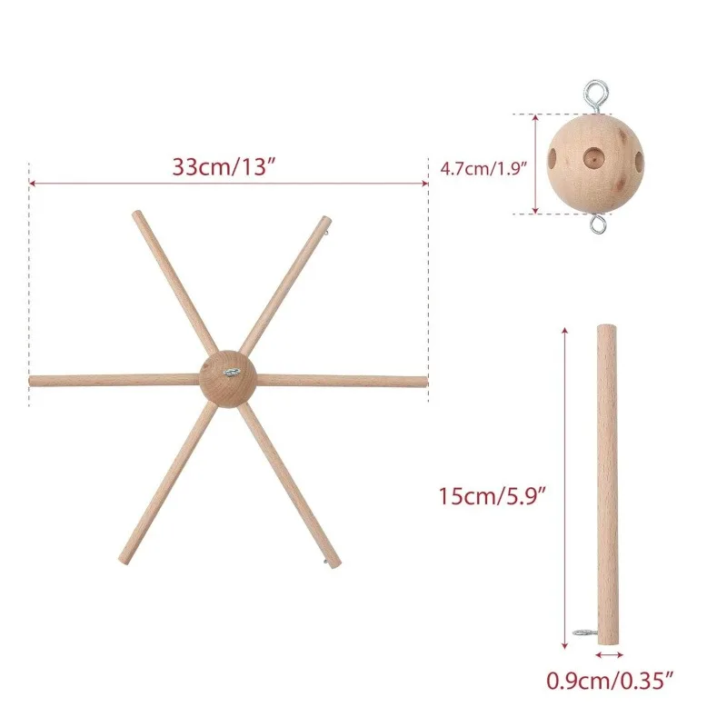 Baby Mobiele Kit Frame DIY voo - Baby Nursery Equipment recensie en prijs
