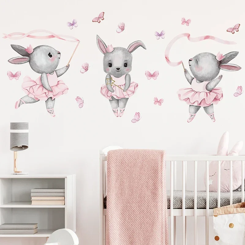 Handgeschilderde Ballet Konijn - Baby Nursery Water recensie en prijs