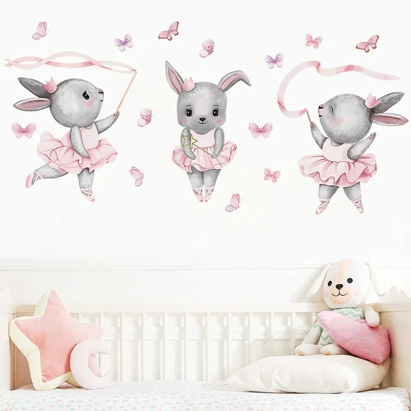 Handgeschilderde Ballet Konijn - Baby Nursery Water recensie en prijs