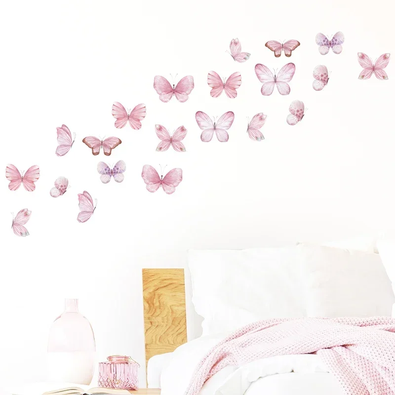 17 stks aquarel roze vliegende - Baby Nursery Water recensie en prijs