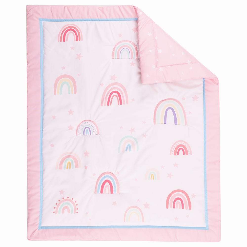 3 Stuks Regenboog Baby Baby Wi - Baby Nursery Bedding recensie en prijs