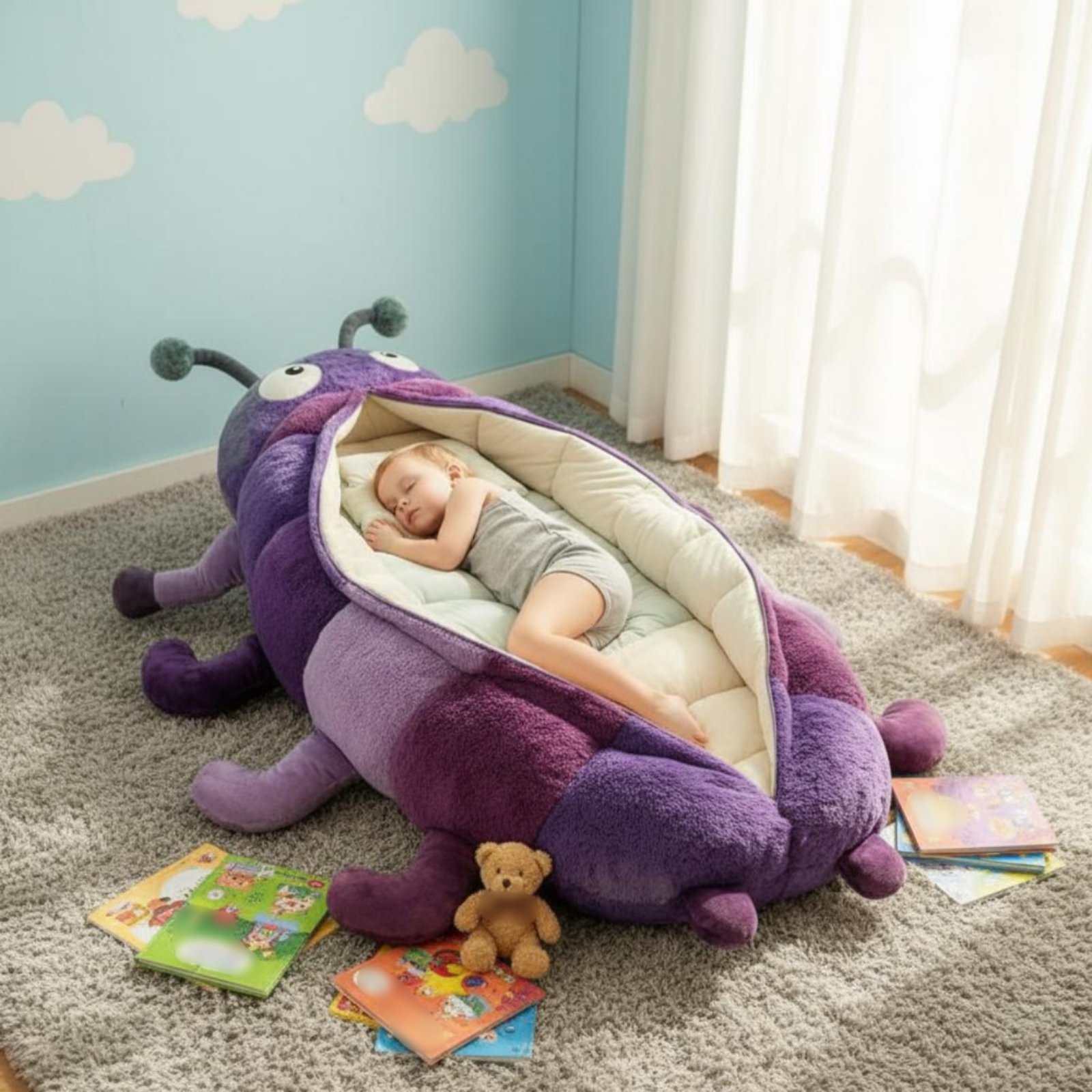 Gesegmenteerde Caterpillar-sla - Baby Nursery Bedding recensie en prijs