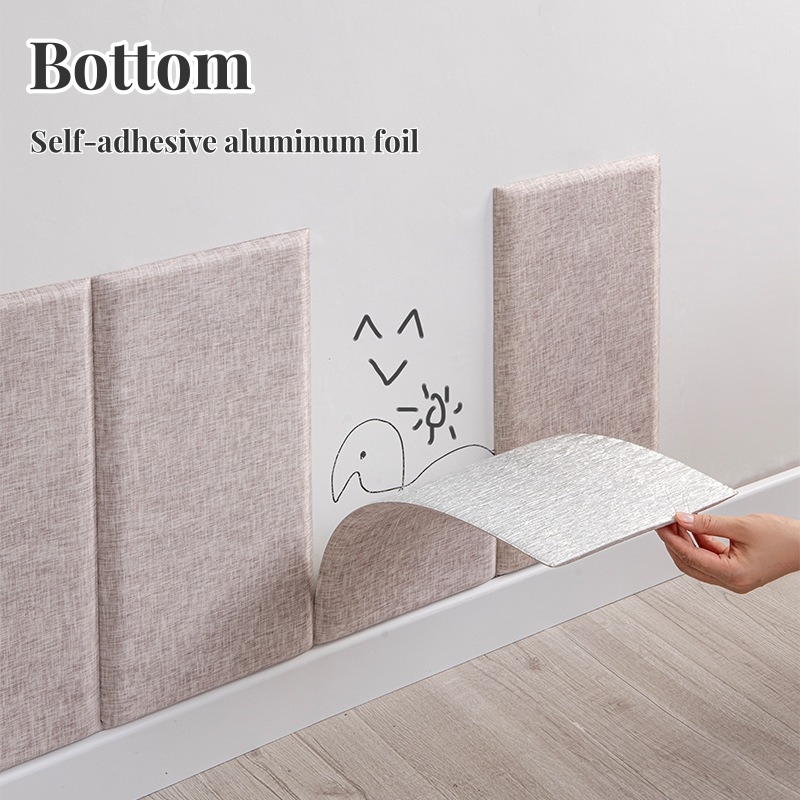 Linnen stof 3D wand sticker ge - Baby Nursery Wall Decals recensie en prijs