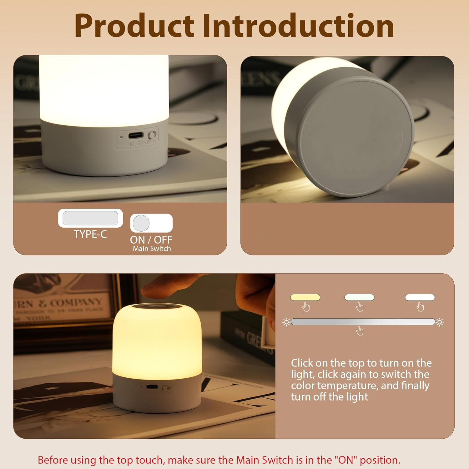 1pcPortable Baby-nachtlampje,  - Baby Nursery Equipment recensie en prijs