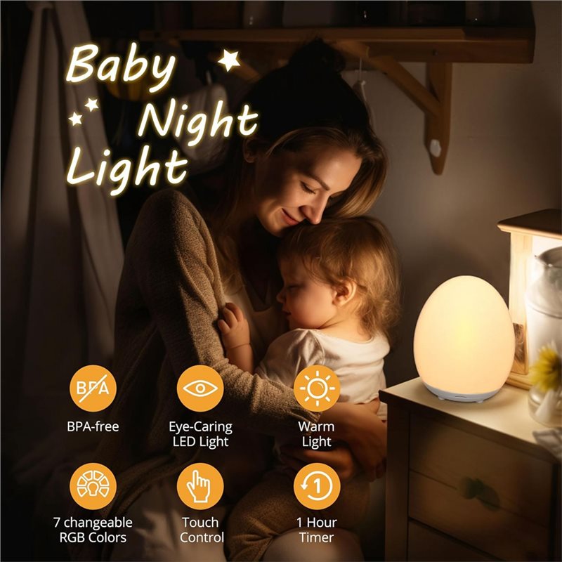 ABDJ-Eye-Caring Baby Nachtlamp - Baby Nursery Hours recensie en prijs