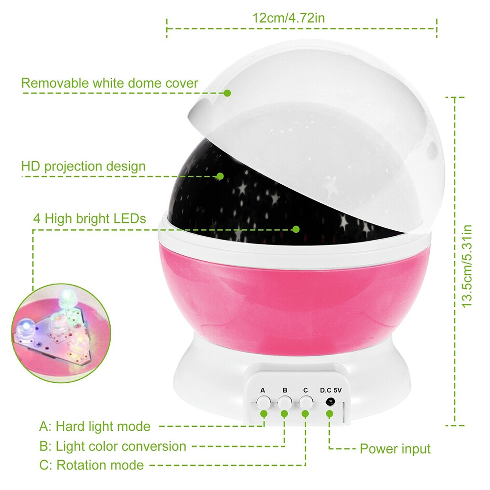Nachtlamp Projector Sterrenhem - Baby Nursery Equipment recensie en prijs