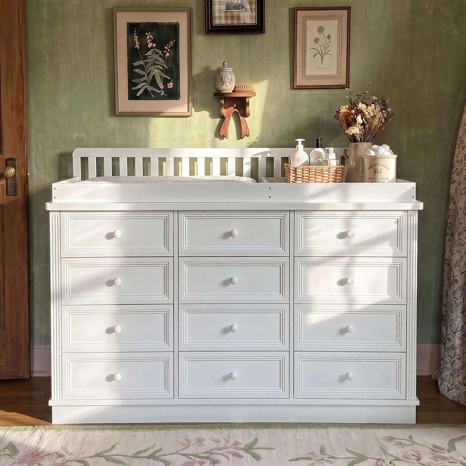 Babyverschoontafel met commode - Baby Nursery Table recensie en prijs